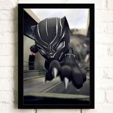 affiche bébé marvel black panther