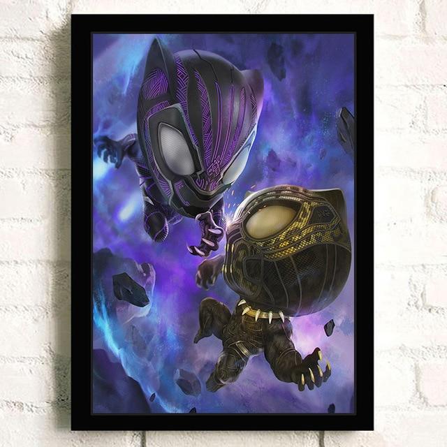 affiche bébé marvel black panther
