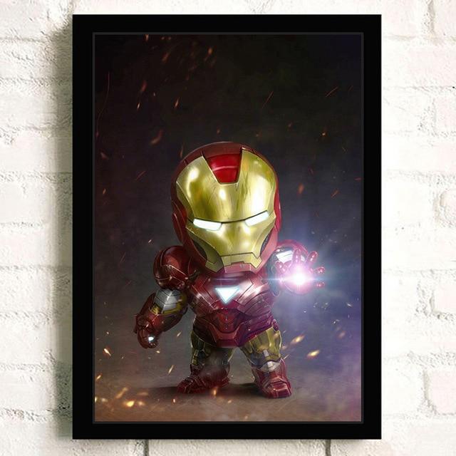 affiche bébé marvel ironman