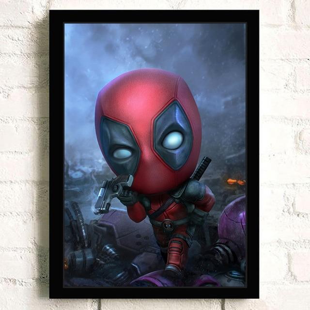 affiche bébé marvel deadpool