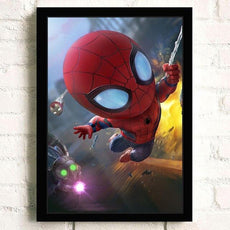 affiche bébé marvel spiderman