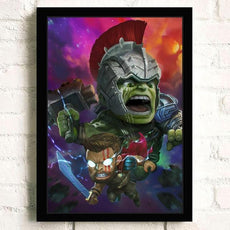 affiche bébé marvel hulk