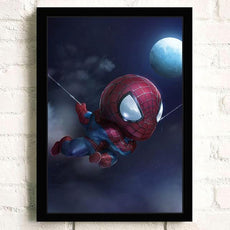 affiche bébé marvel spiderman