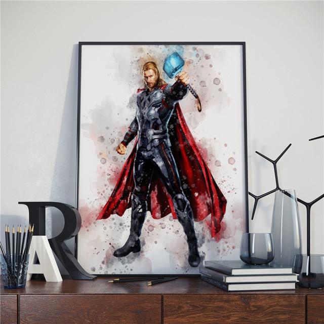 affiche marvel avengers thor